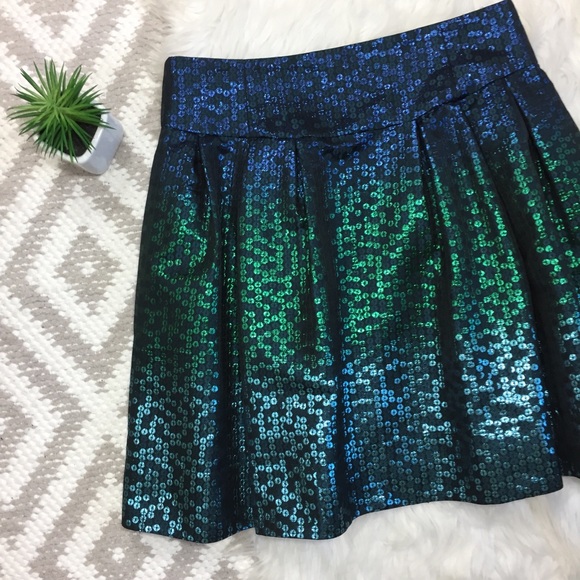 Nanette Lepore Dresses & Skirts - Nanette Lepore Escapade Iridescent A-Line Skirt